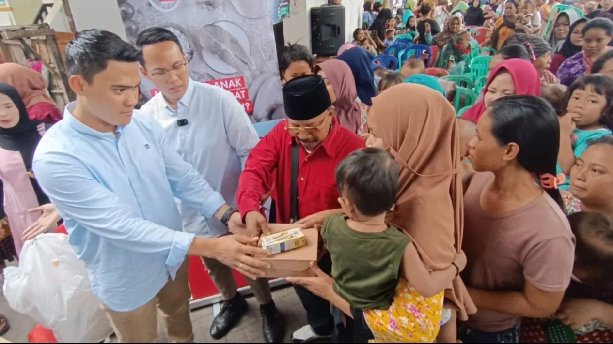 TKD Prabowo-Gibran Jatim dan Surabaya Beri Santunan Anak Yatim Piatu Sosialisasi Program Maksi   