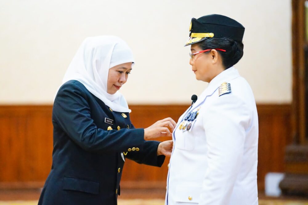 Kota Kediri Sudah Maju, Khofifah Bilang Pj Walikota Tinggal Melanjutkan saja