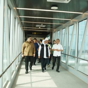 Gubernur Jatim Kunjungi Proyek Bandara Dhoho Kediri Siap Beroperasi Tahun Ini