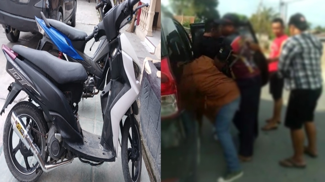 Polisi Bongkar Modifikasi Motor Curian di Kota Palu
