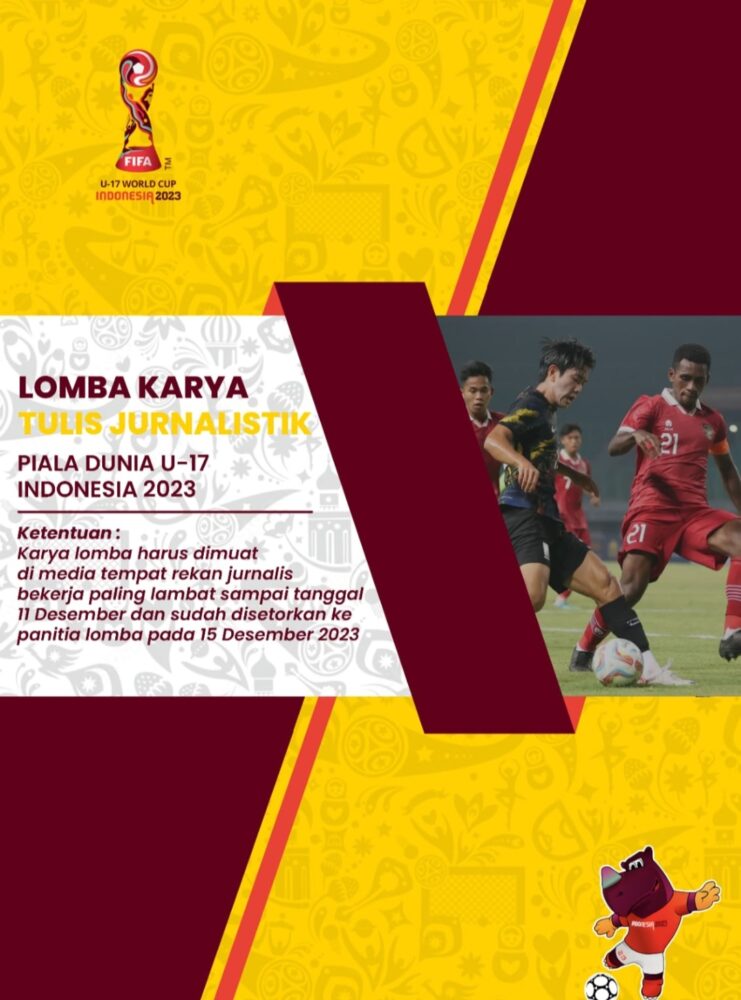 Apresiasi Jurnalis, PSSI Jatim Gelar Lomba Karya Tulis Jurnalistik Piala Dunia U-17 2023