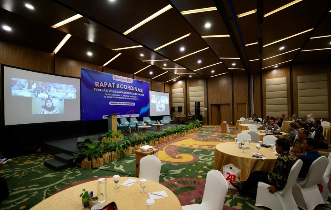Banyuwangi Tuan Rumah Rakor Evaluasi Pelaksanaan Calon ASN 2023