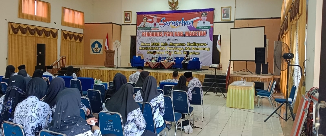 Sarasehan PGRI Hadirkan Ketua DPRD Magetan