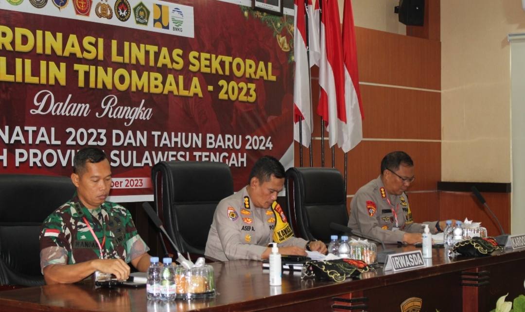 Ribuan Personil Gabungan Amankan Pemilu dan Nataru di Sulteng