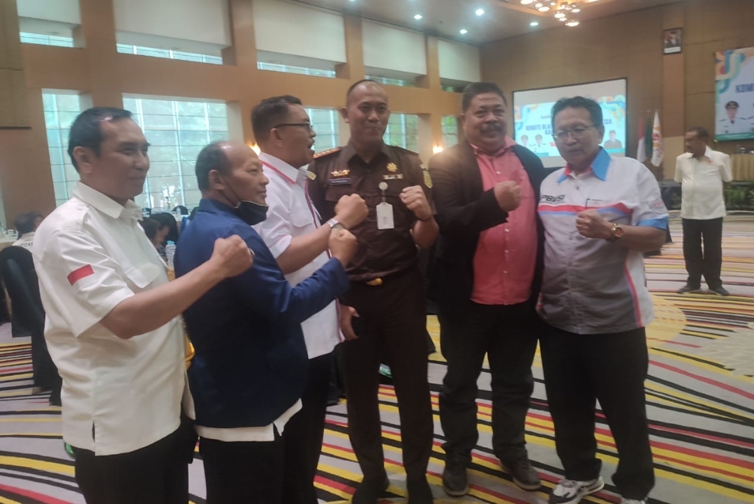 Apresiasi Sepakbola dan Futsal Kawinkan Emas Porprov VIII Jatim 2023, KONI Sidoarjo Gelar Rakerkab
