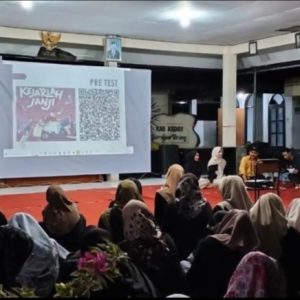 KPU Gelar Nobar Kejarlah Janji Edukasi Politik Positif dalam Pemilu Bersama Ribuan Warga Kabupaten Kediri