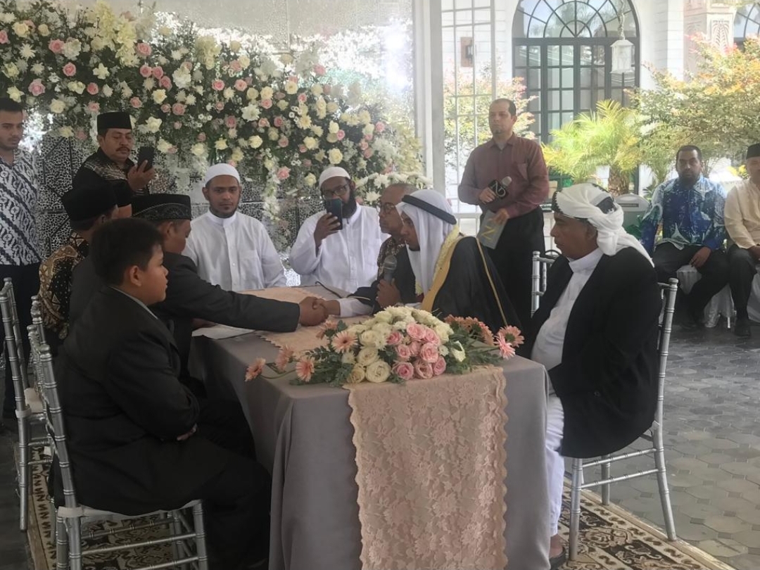 Pemilik Restaurant Madinah Menikahkan sang Putra