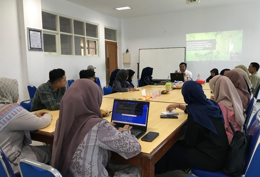 FGD Prodi AP Umsida Ungkap dinamika Implementasi PTSL di Sidoarjo