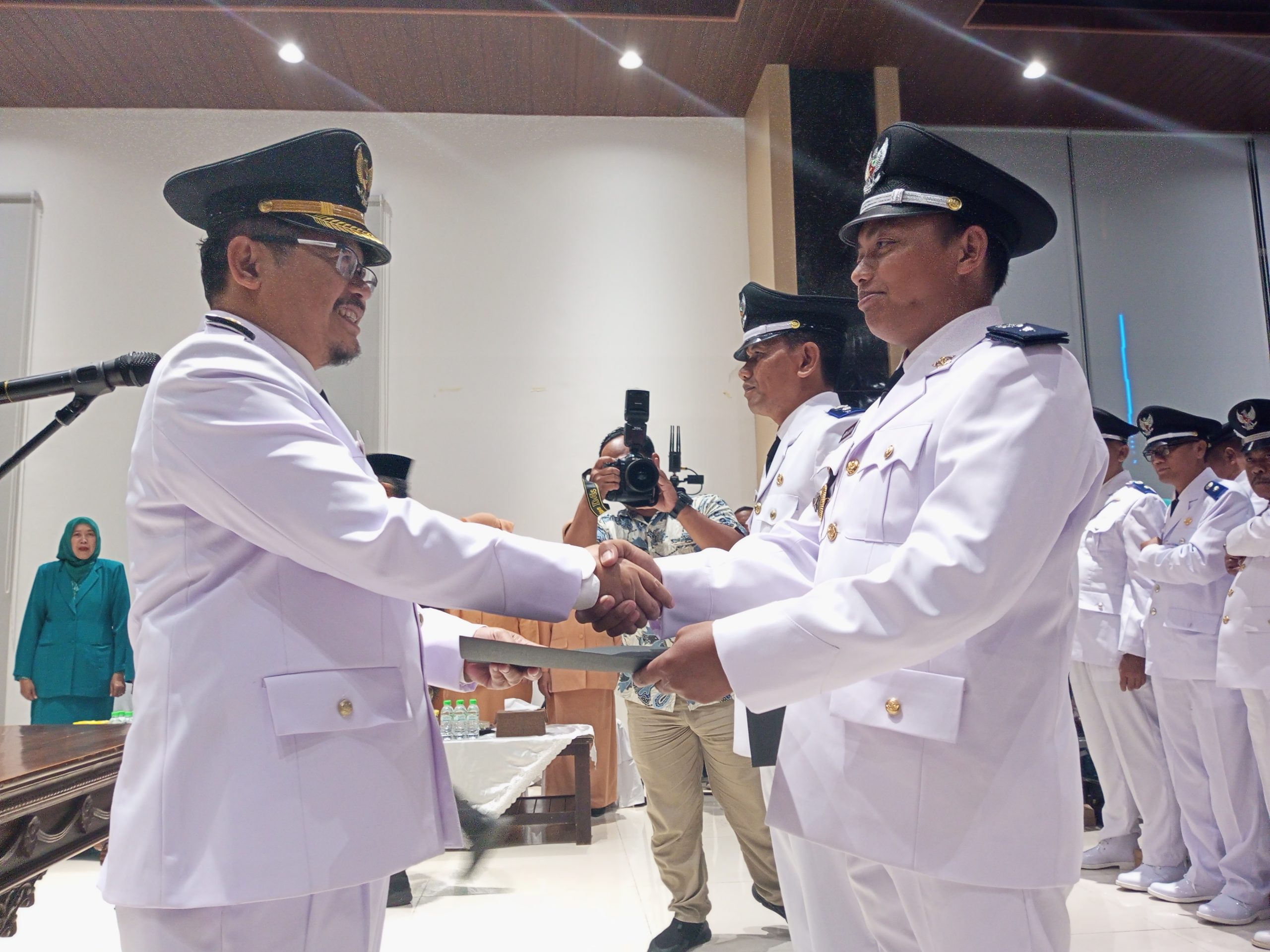 Pj Bupati Pasuruan Andriyanto Lantik 46 Kades Baru