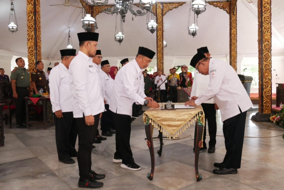 Lantik PMI Sumenep, H. Imam Utomo S : Tugas PMI Semakin Berat