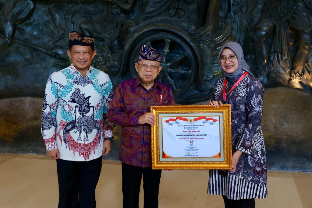 Peroleh Nilai Tertinggi, Banyuwangi Raih SAKIP A