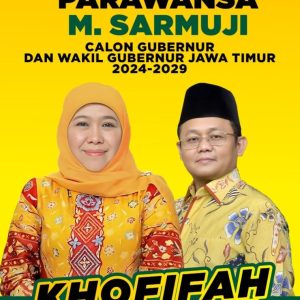 Sarmuji Layak Dampingi Khofifah di Pilgub 2024