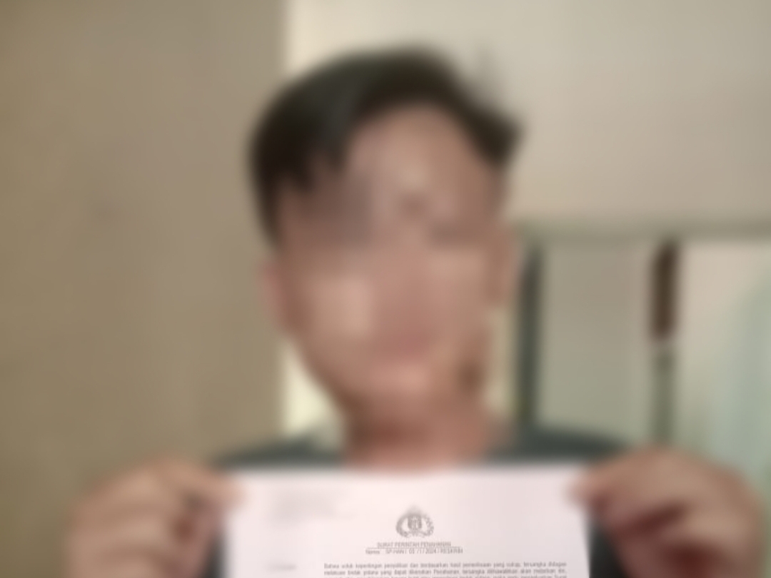 Nekat Gadai Leptop Pinjaman, KG di Polisikan
