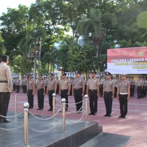 Sebanyak 61 Anggota Polresta Palu Mendapat Kenaikan Pangkat