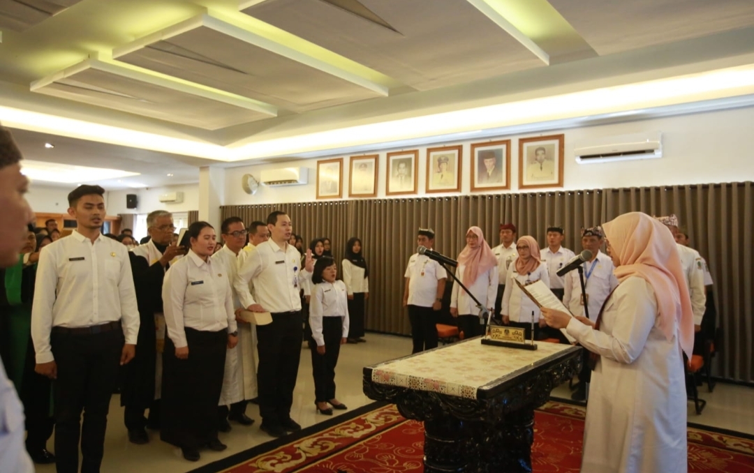 Bupati Banyuwangi Lantik 116 CPNS Menjadi PNS