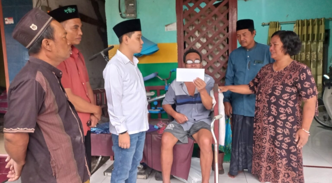 Wabup Gus Barra Cek Korban Angin Beliung dan Salurkan Bantuan