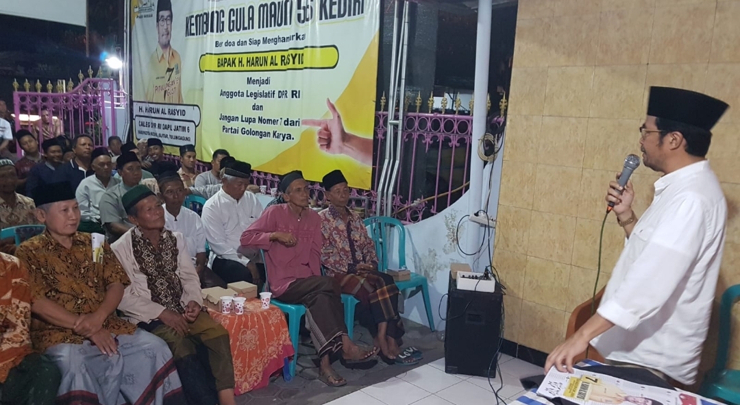 Lagi, Dukungan untuk Caleg DPR RI Dapil Vl Harun Al Rasyid Mengalir