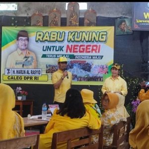Warga Kediri Doakan Politisi Golkar Harun Al Rasyid Masuk ke Senayan