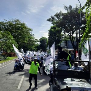 Tarik Simpati Masyarakat, Relawan AMIN Grebek Kampung Surabaya Tarik Simpati Masyarakat, Relawan AMIN Grebek Kampung Surabaya