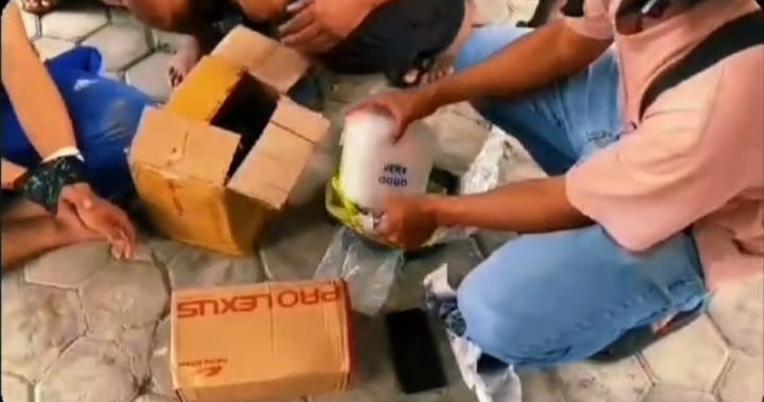 Polisi Tangkap Tiga Pria di Kota Palu Usai Terima Paket Berisi Narkoba