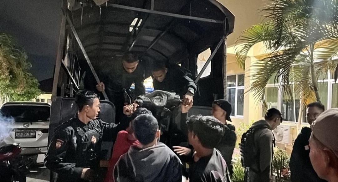 Dua Geng Motor, Baret Merah Vs Penghuni Timur Nyaris Bentrok di Kota Palu