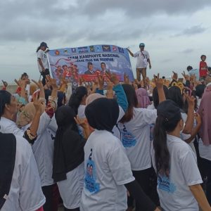 Menangkan Prabowo-Gibran, Emak-emak Gas Keliling Jabodetabek