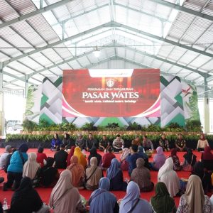 Pasar Wates Kabupaten Kediri Perpaduan Tradisional dan Modern