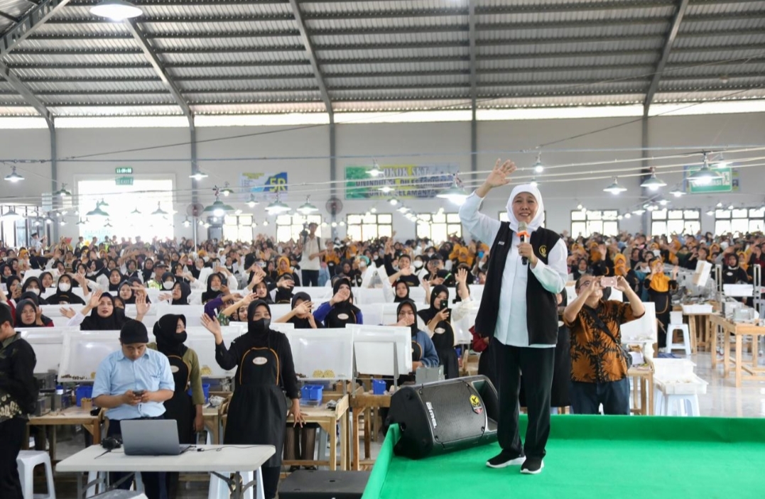 Gubernur Khofifah Dorong Berkembangnya Usaha Padat Karya untuk Turunkan Pengangguran