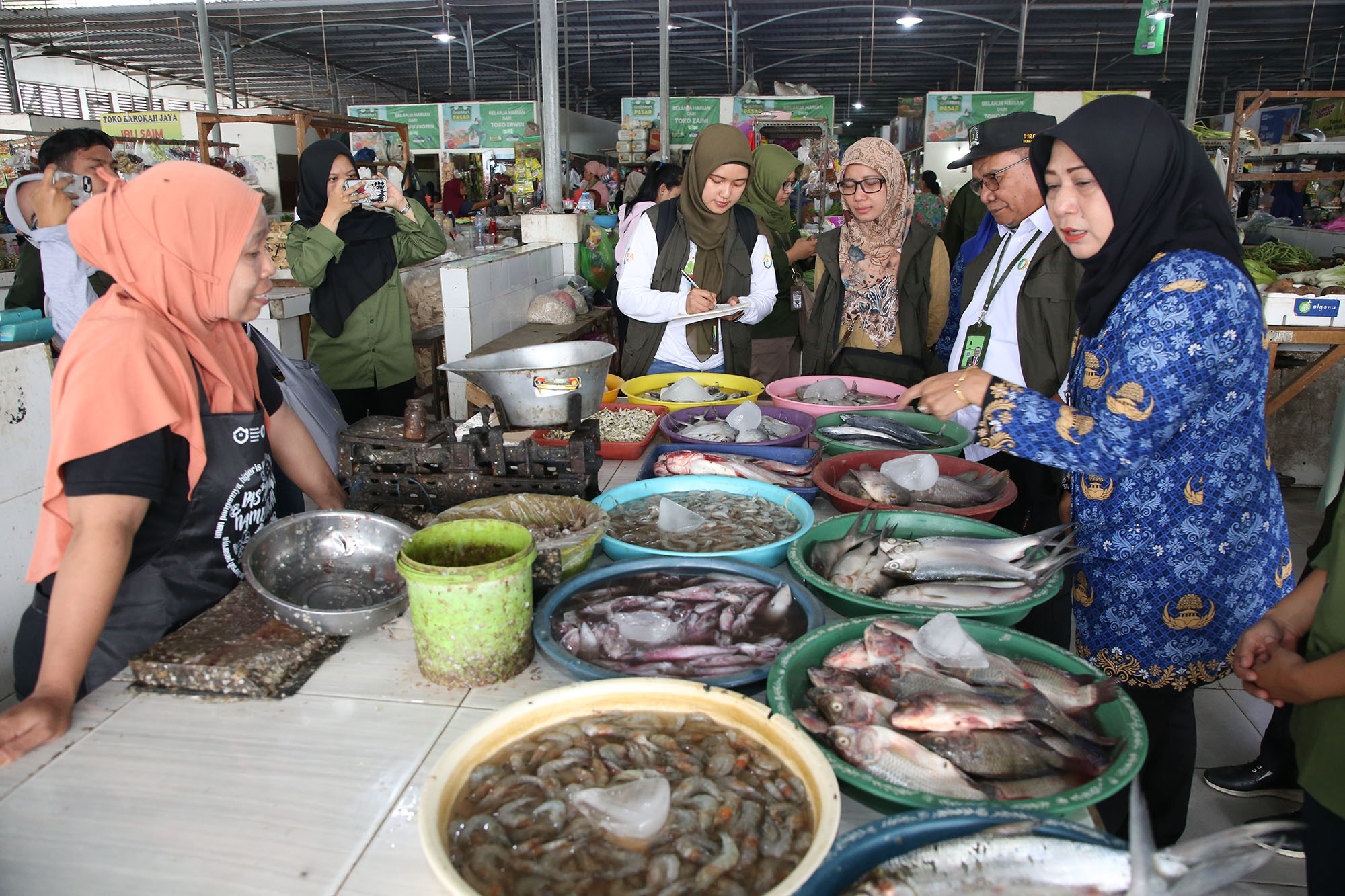 Pasar Nambangan Pilot Project Penerapan Pasar Pangan Segar Aman