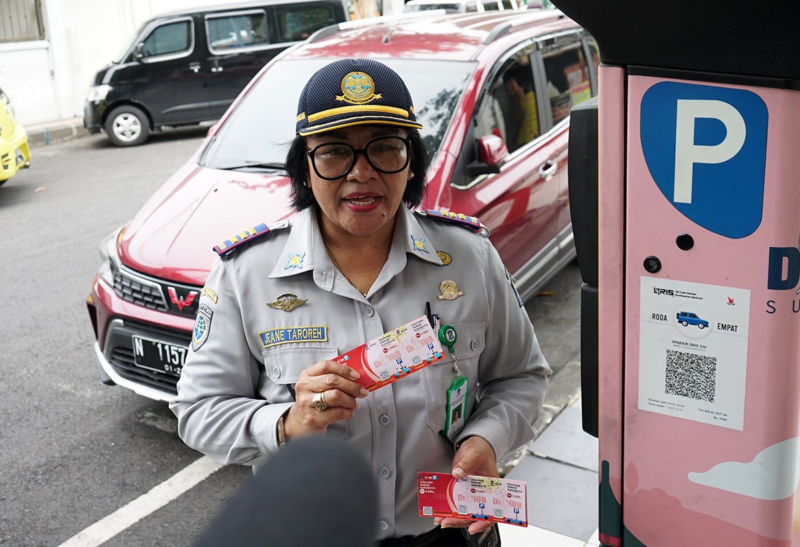 Bayar Parkir di Taman Bungkul dan Balai Kota Surabaya Cukup Pakai Voucher