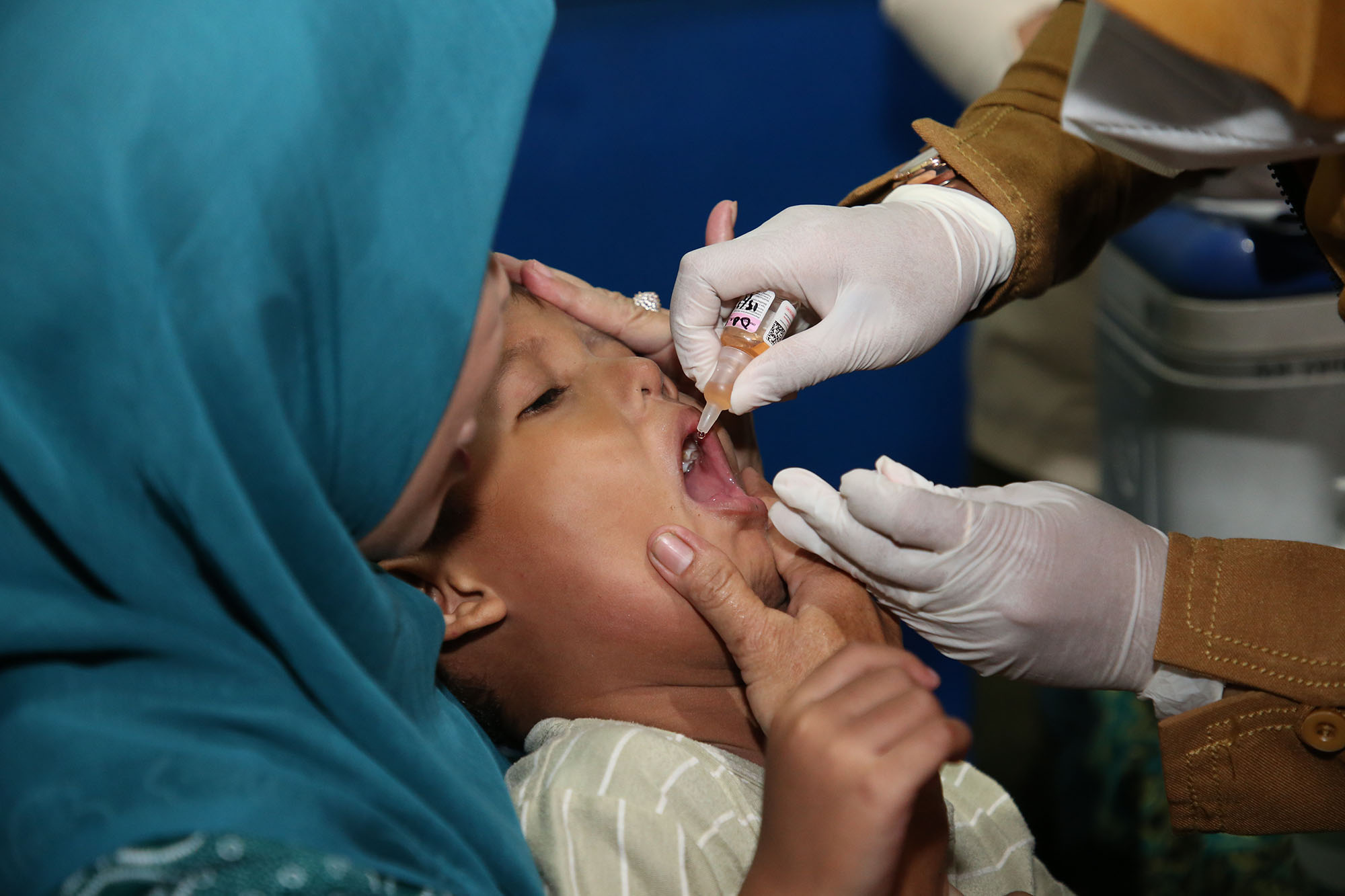 Imunisasi Polio Putaran Pertama di Kota Surabaya Capai 94 Persen