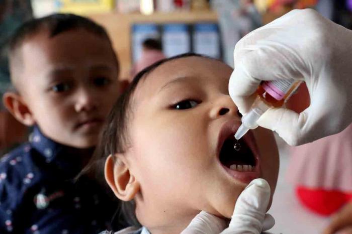 Imunisasi Polio Serentak di Surabaya 15 Januari, Targetnya 329.616 Anak