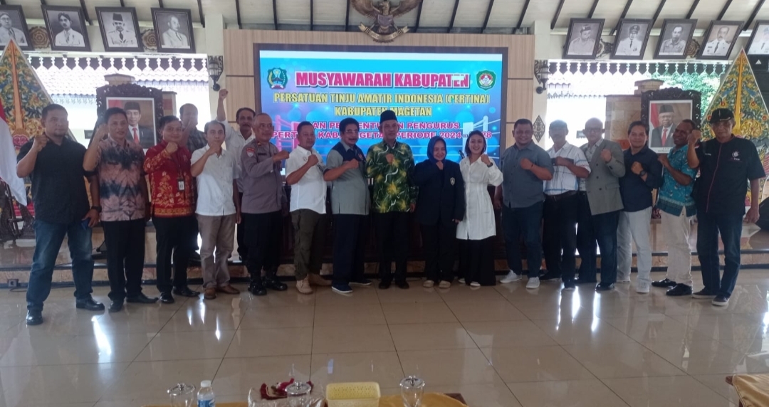 Noorman Susanto Terpilih Ketua Pertina Magetan