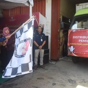 KPU Kota Kediri Distribusikan 4.280 Kotak Suara Pemilu ke Tiga Kecamatan