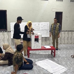 Tenda TPS 25 Bandar Kidul Kota Kediri Roboh, Lokasi Pemungutan Suara Bergeser