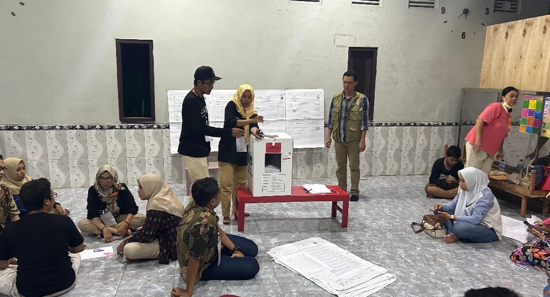 Tenda TPS 25 Bandar Kidul Kota Kediri Roboh, Lokasi Pemungutan Suara Bergeser