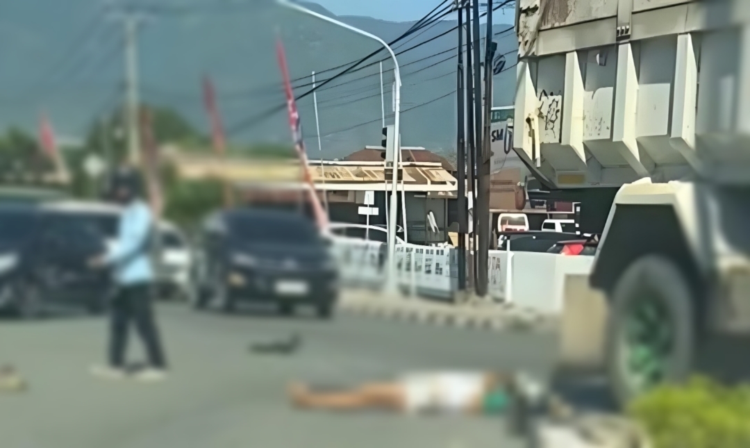 Pensiunan PNS di Kota Palu tewas Terlindas Dump Truck