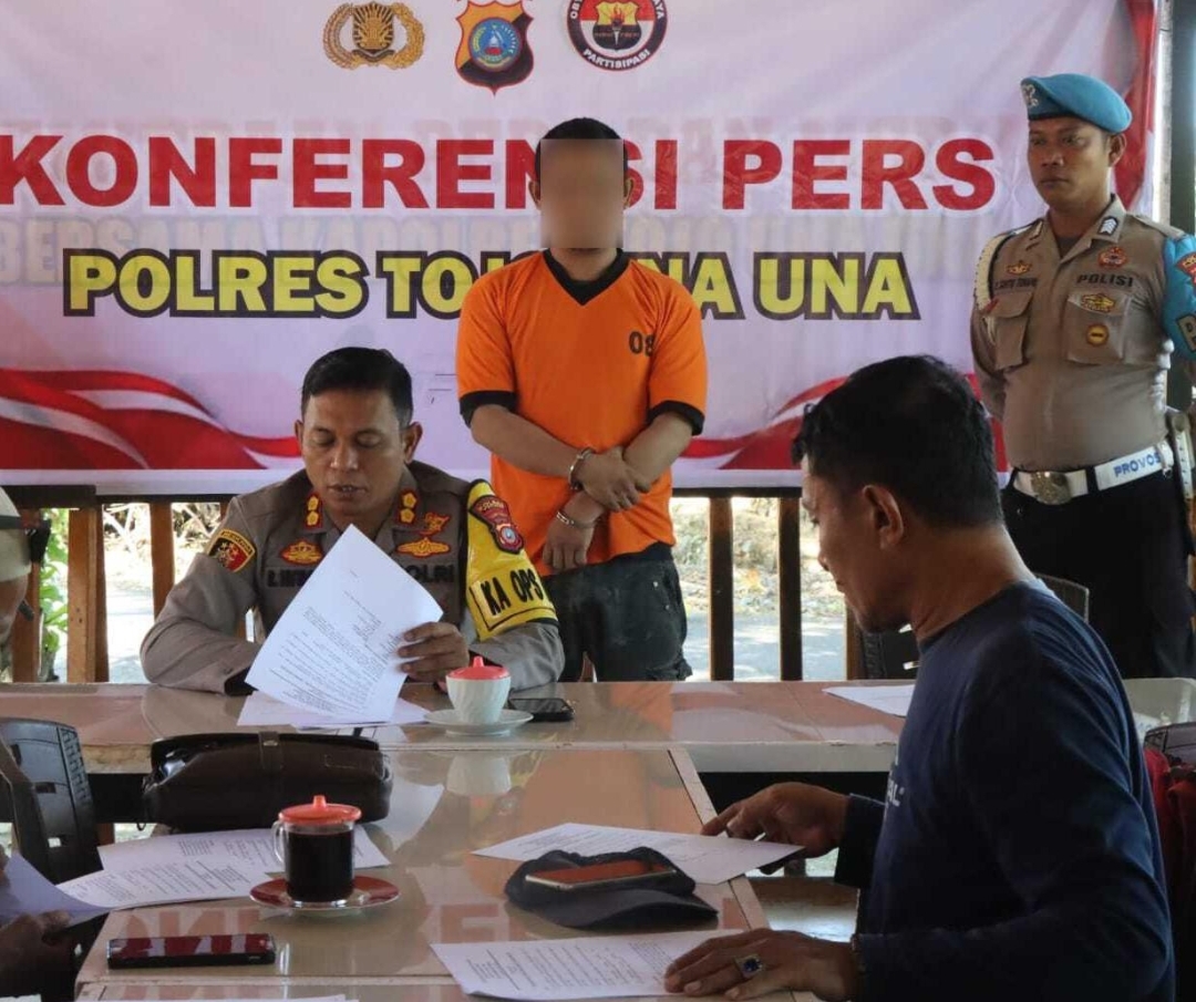 Dua Nelayan Ampana Kota Digerebek Polisi Saat Pesta Sabu