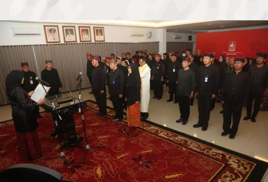 Rotasi Jabatan Dalam Memaksimalkan Kinerja, Bupati Banyuwangi Lantik 51 Pejabat