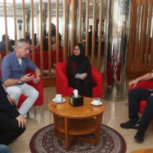 Bertemu Bupati Ipuk, Dokter Bedah Saraf Universitas Groningen Belanda Sharing Penguatan Bidang Kesehatan