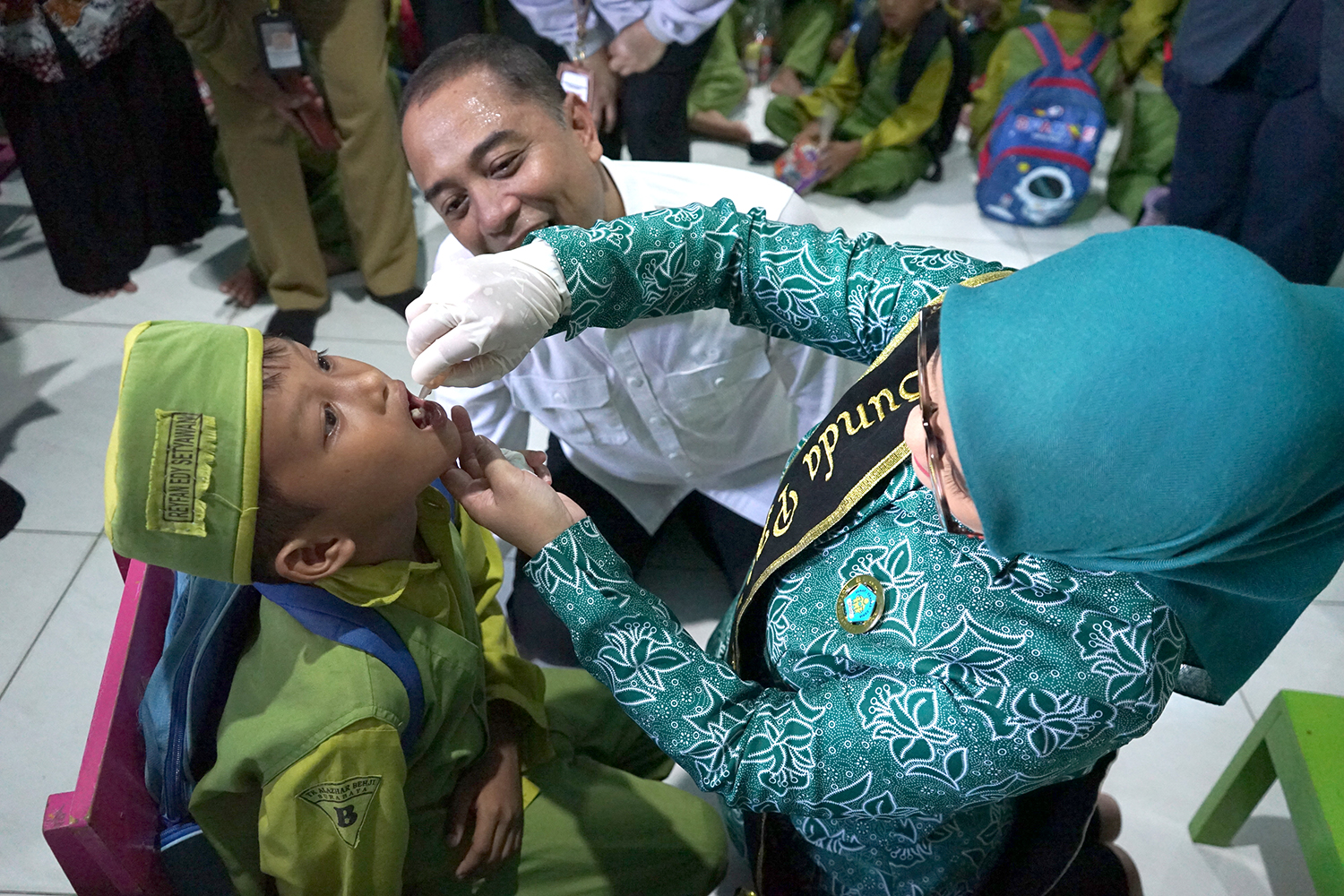 Imunisasi Polio di Surabaya Ditarget Tuntas Tiga Hari