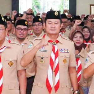 Buka Rakercab Pramuka 2024, Bupati Yuhrounur Tekankan Pramuka Harus Visioner
