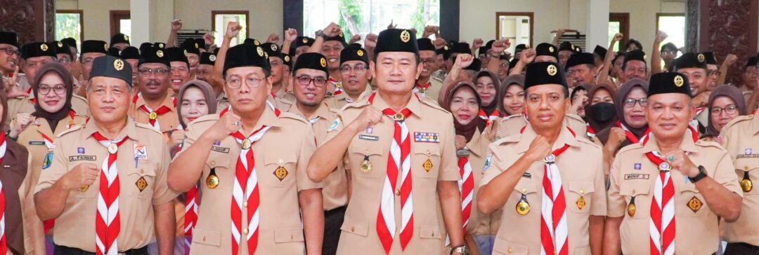 Buka Rakercab Pramuka 2024, Bupati Yuhrounur Tekankan Pramuka Harus Visioner