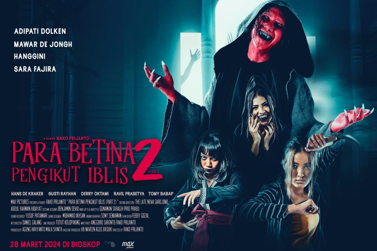 Film “Para Betina Pengikut Iblis 2” Rilis Poster dan Trailer Terbaru