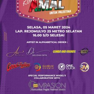 SMSI Peduli, Menggelar Konser Amal Untuk Palestina, Ini Jadwal Dan Waktunya