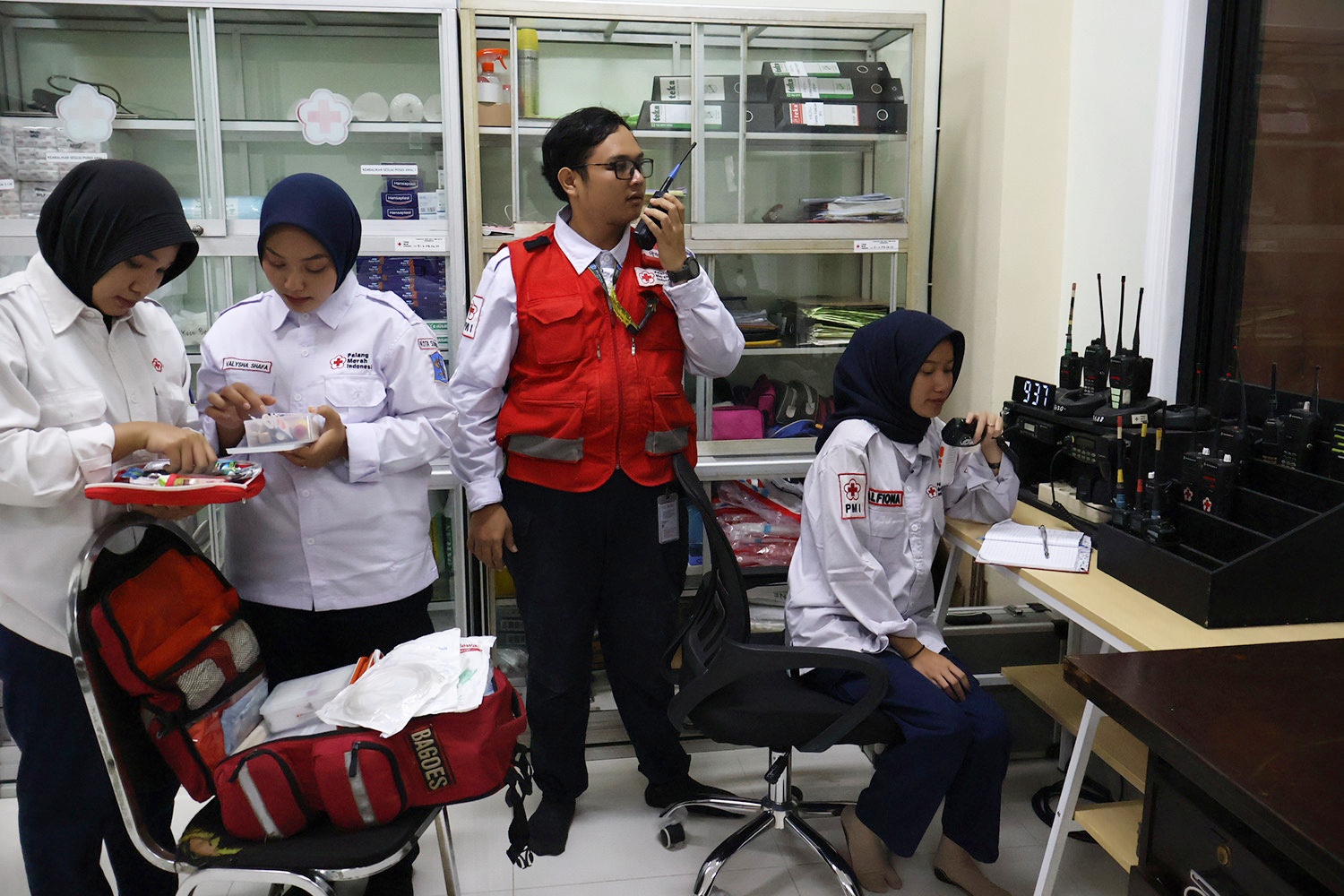 Diresmikan, Gedung Baru PMI Surabaya Terkoneksi Layanan 112
