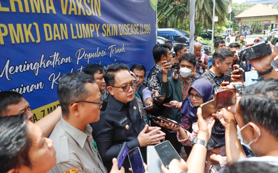 Pemprov Jatim Terima 1 Juta Dosis Vaksin PMK dan 250 Ribu Dosis Vaksin LSD