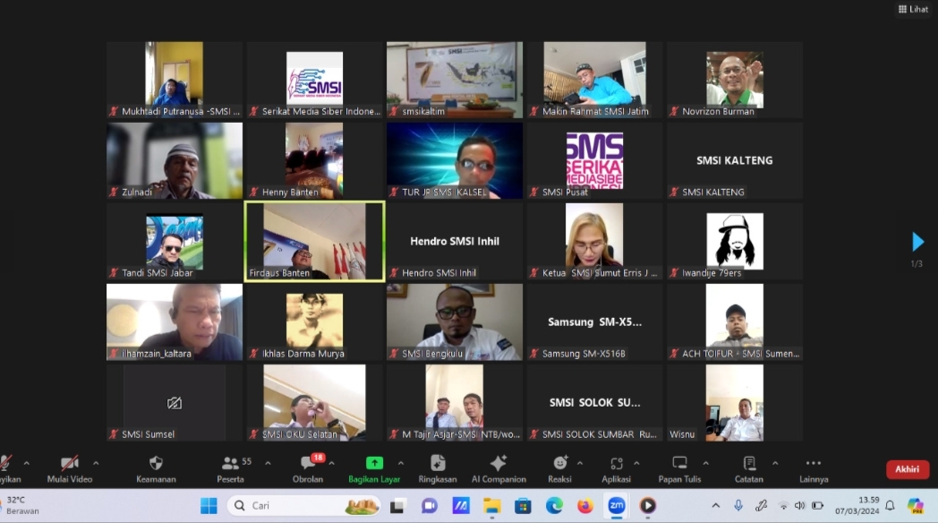 HUT ke- 7 SMSI: Mengatasi Tantangan Perpres ‘Publisher Right’