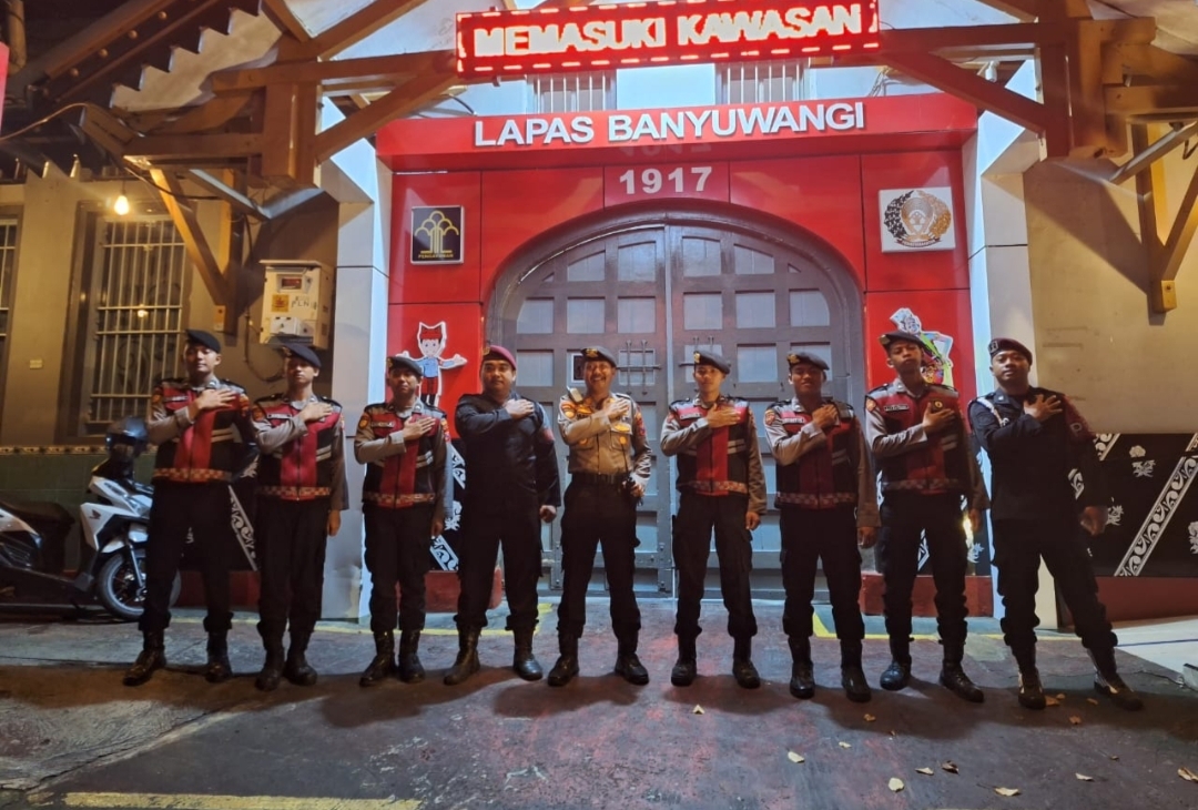 Selama Bulan Ramadan, Polresta Banyuwangi Rutin Tilik Sambang ke Lapas Banyuwangi