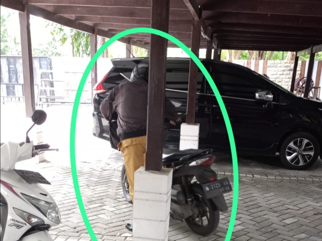 Gedung DPRD Kab. Pasuruan Diobok obok Curanmor